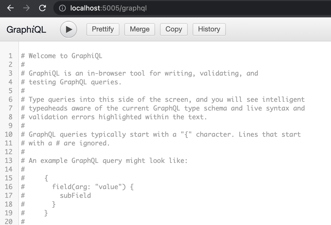 GraphQL Web UI
